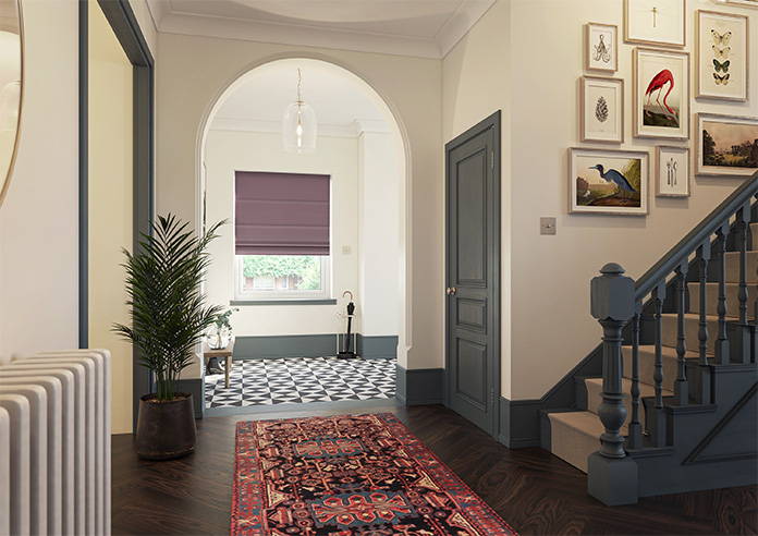 Stamford, Plum - Roman Blind - Image 6